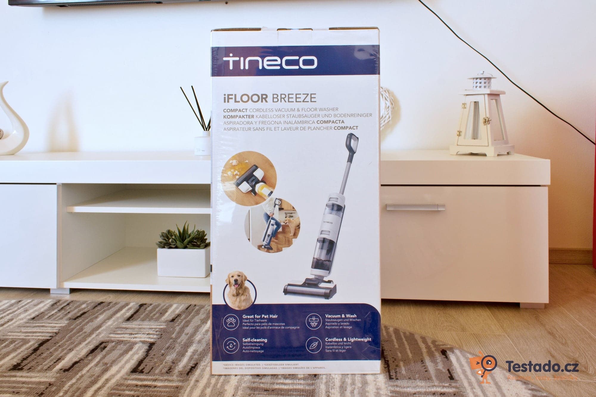 Balení vysavače Tineco iFLOOR Breeze