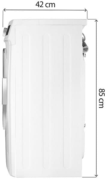 Test slim pračky Concept PP6306S.