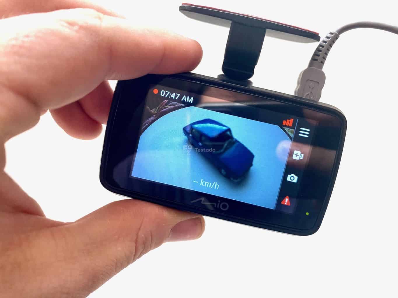 Mio MiVue 886 - test displeje