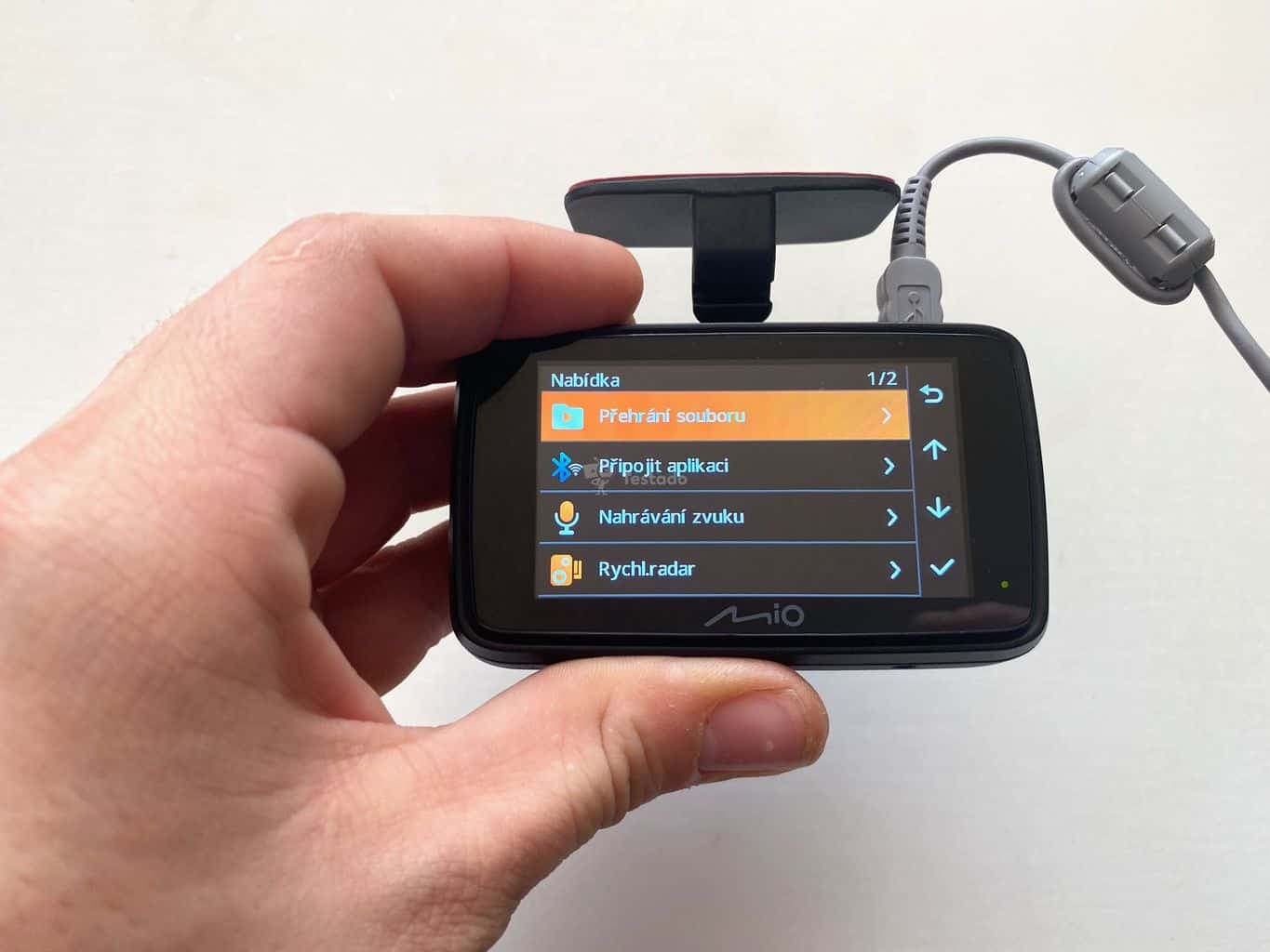autokamera Mio MiVue 886 - testy funkcí