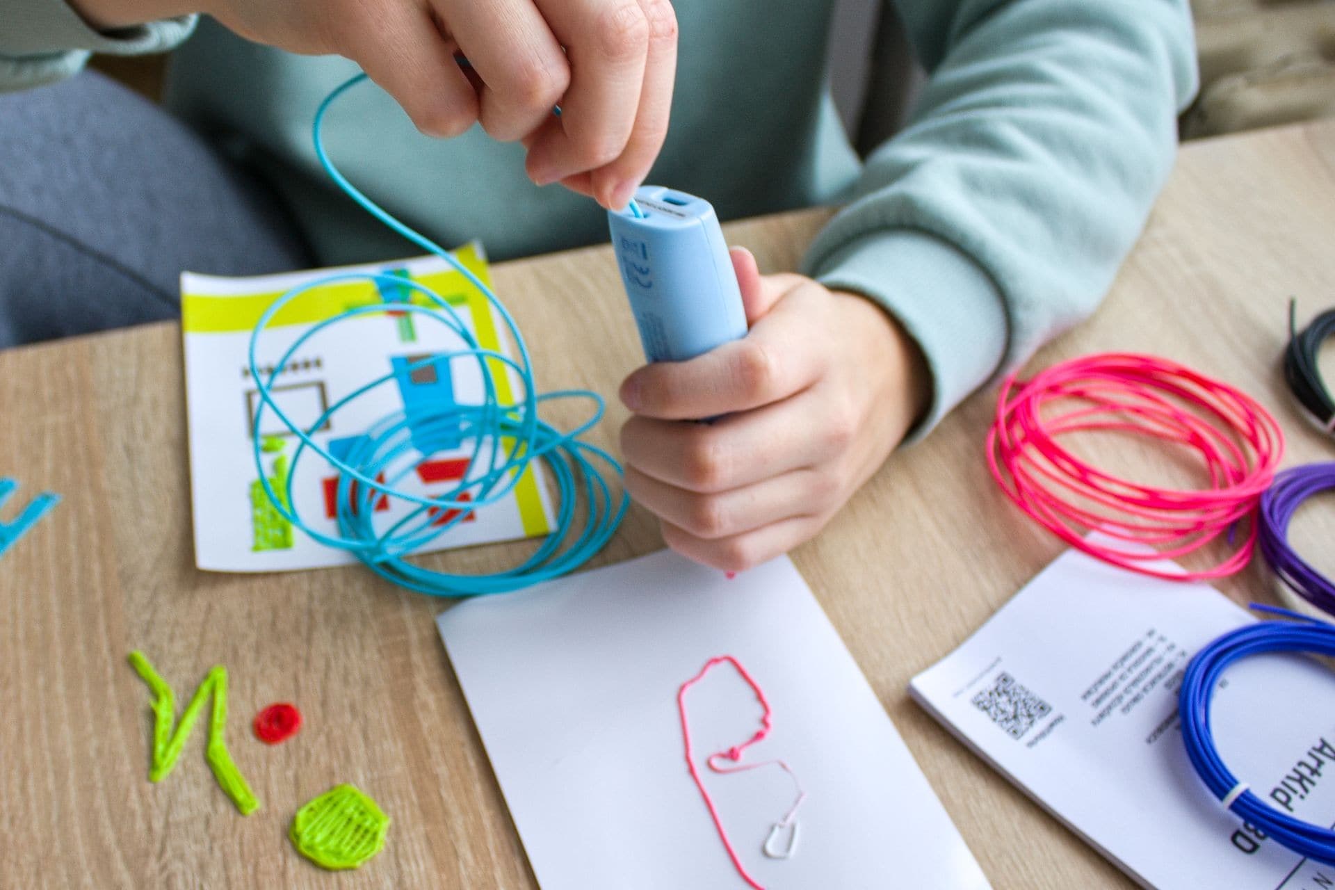 filament do 3D pera LAMAX ArtKid1 3D Blue, recenze Testado