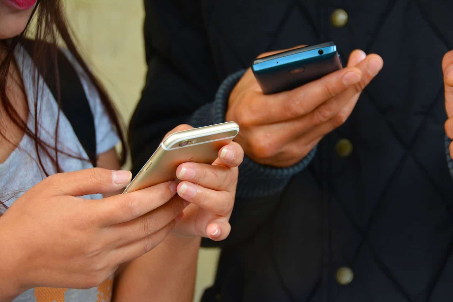 mobilní data v telefonu