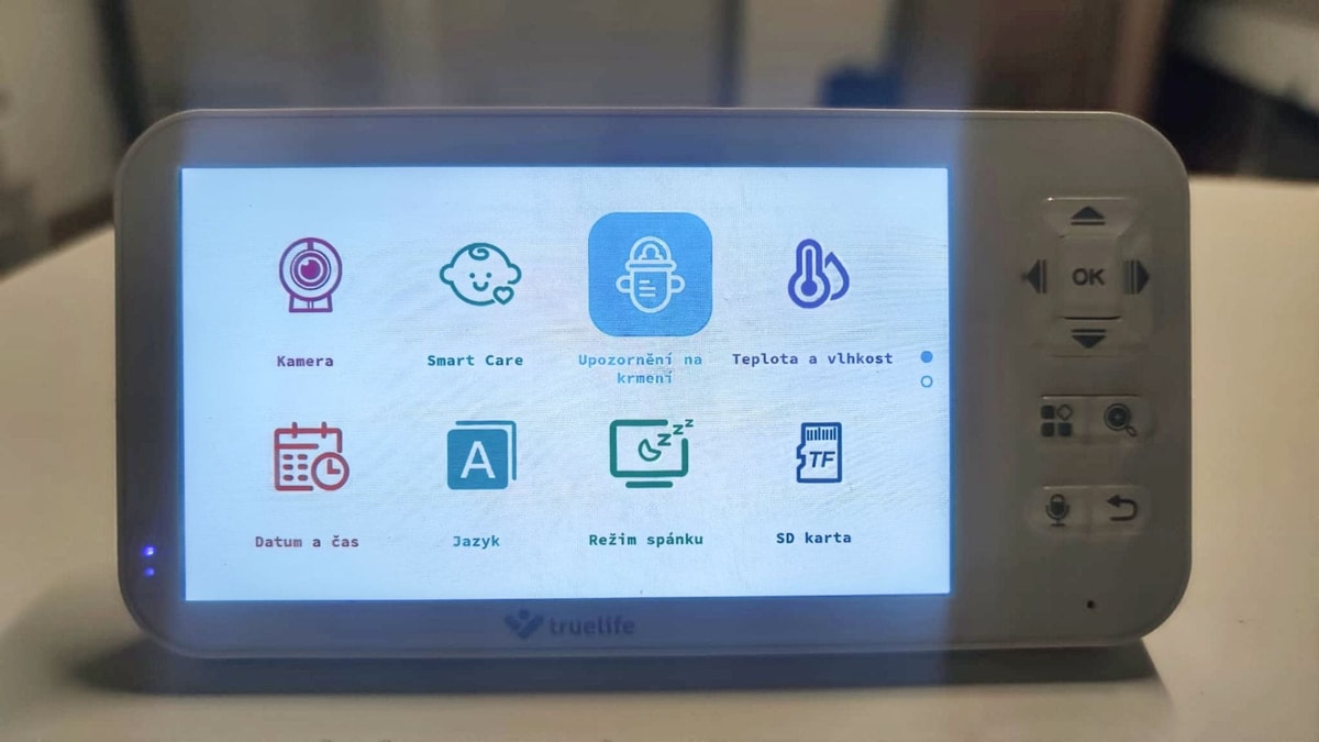 aplikace chůvička TrueLife NannyCam R6 Dual Smart, recenze Testado
