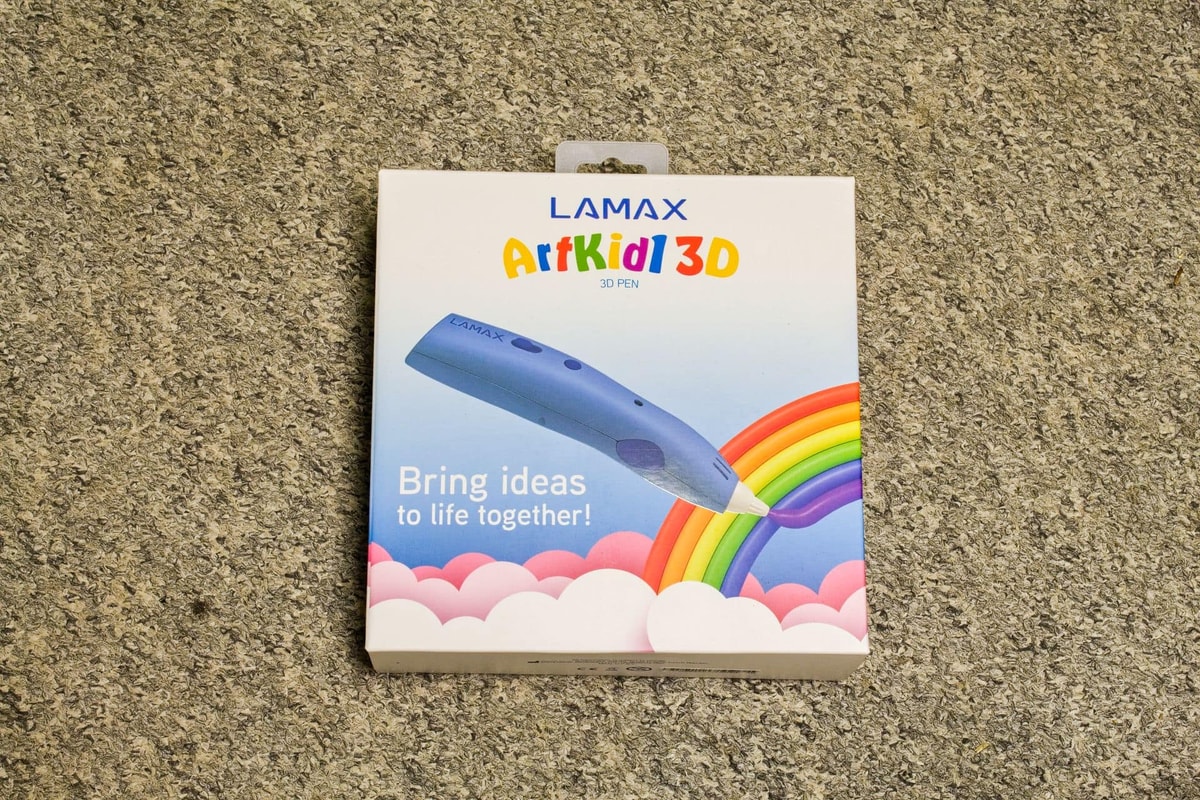 3D pero LAMAX ArtKid1 3D Blue, recenze Testado
