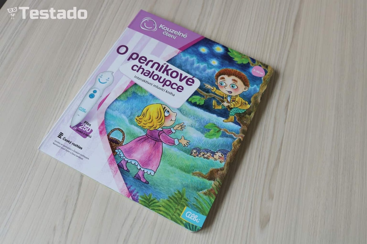 Albi Elektronická tužka s knihou Perníková chaloupka