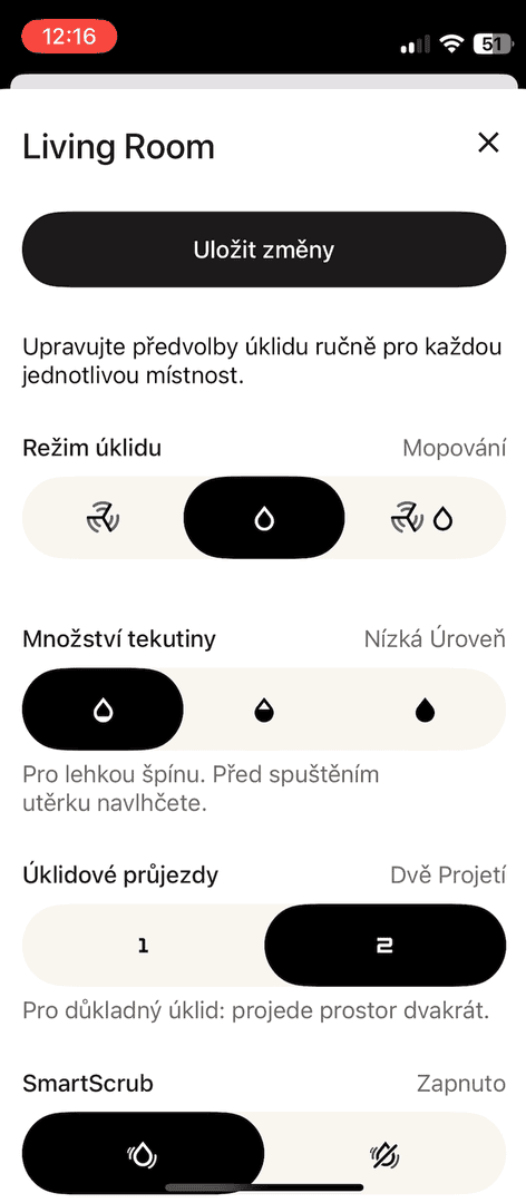 Hodnocení Roomba Combo 205 DustCompactor