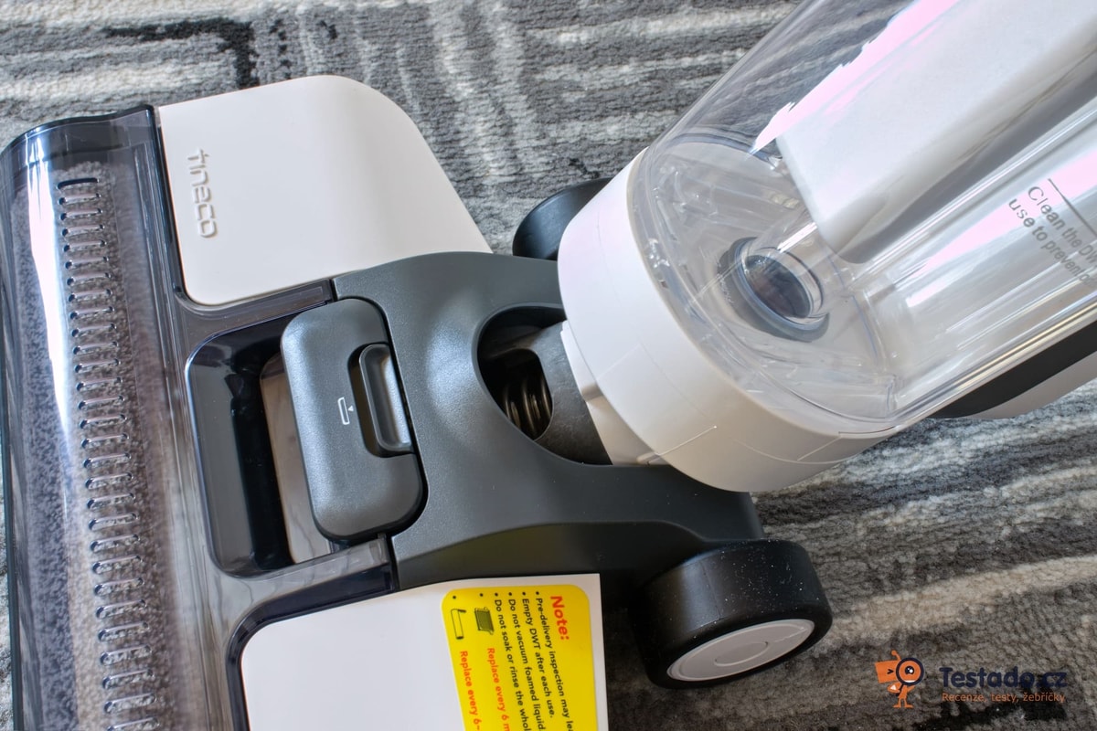 sací hubice Tineco iFloor Breeze, recente čističe