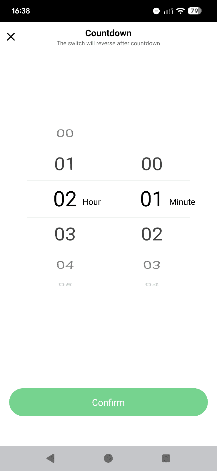 Aerium Neo Plug MaWi nastavení odpočtu