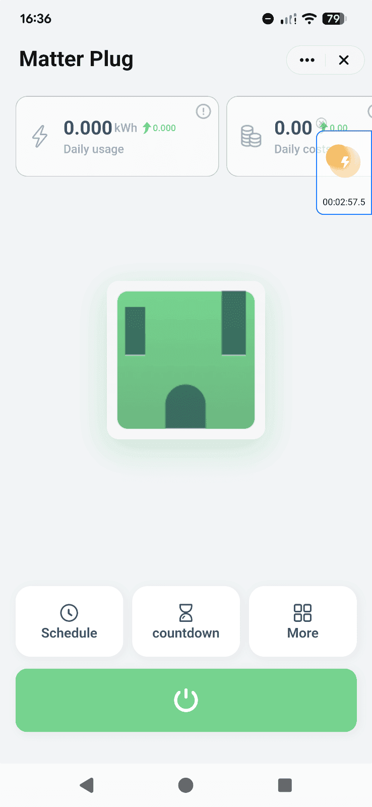 Aerium Neo Plug MaWi hlavní nabídka