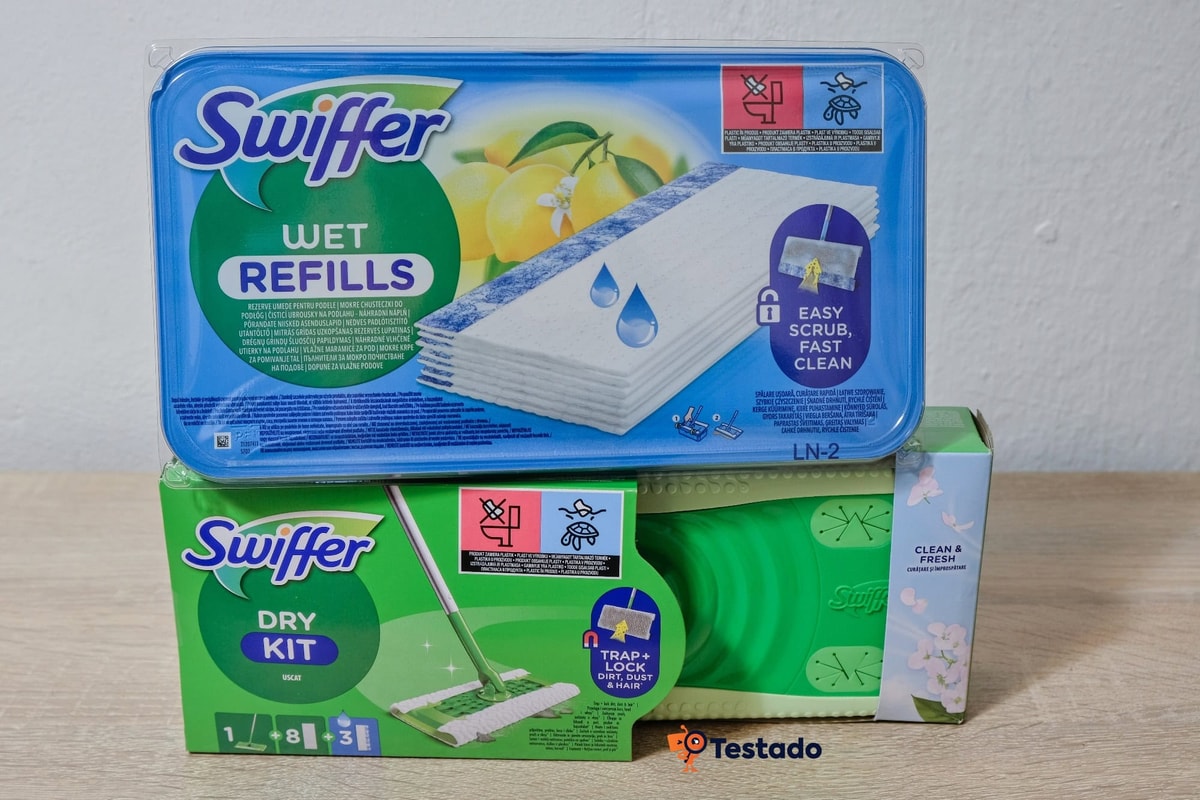 Swiffer Sweeper rozbalování