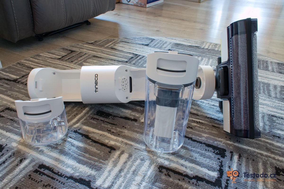 čistič Tineco inFLOOR Breeze, recenze, testování