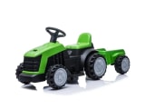 Dětský elektrický traktor s vlečkou