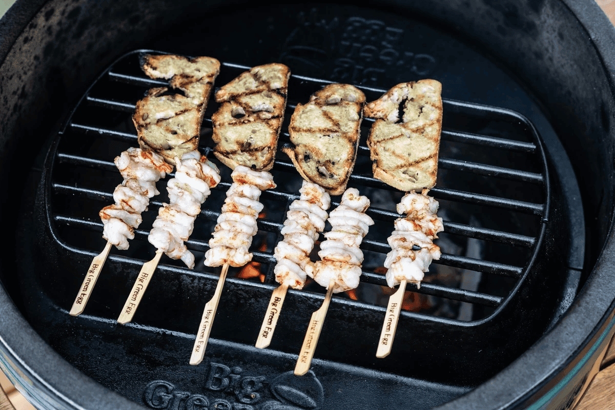 Big Green Egg test