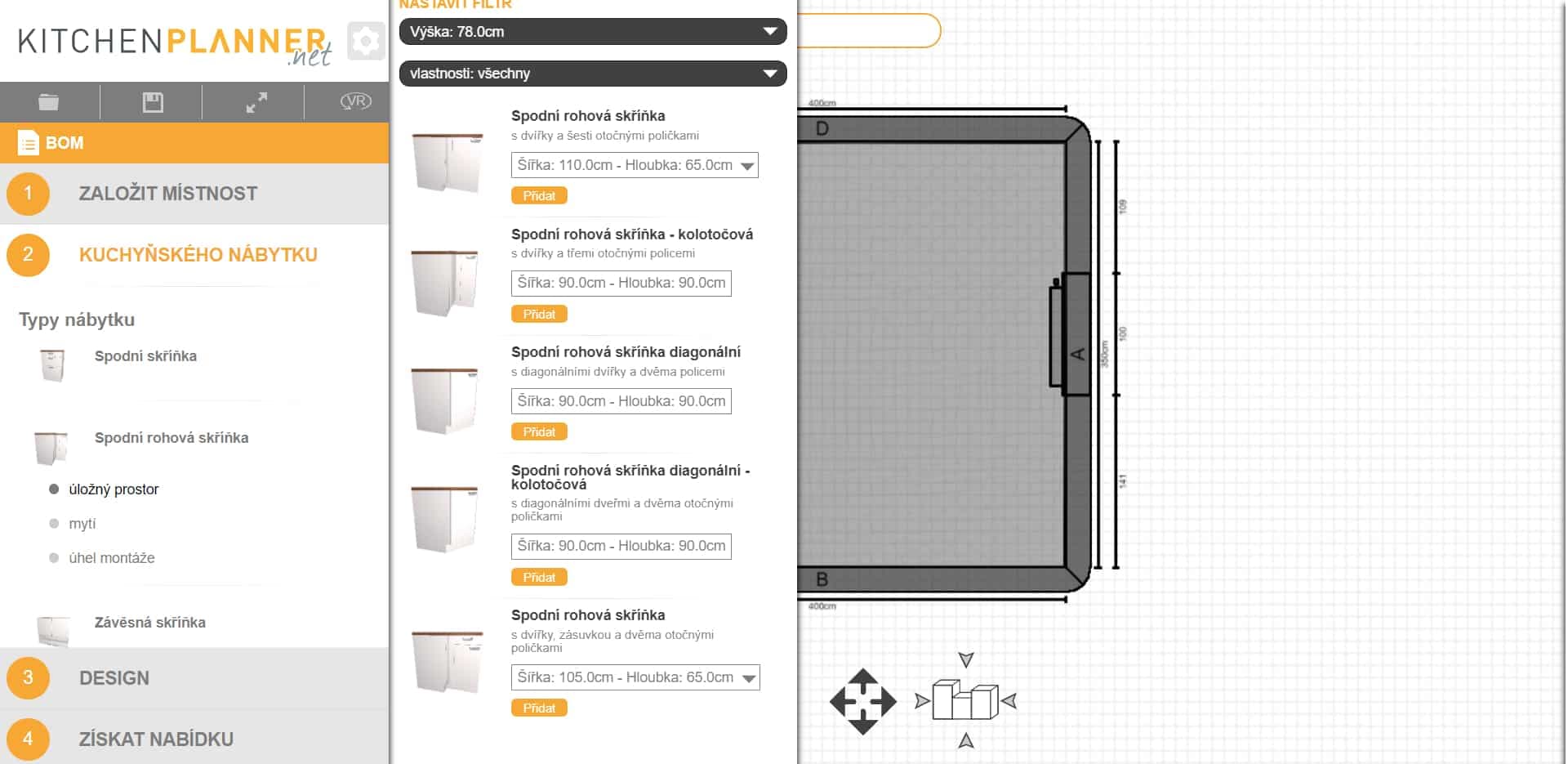 Kuchyňský plánovač Kitchen Planner - recenze