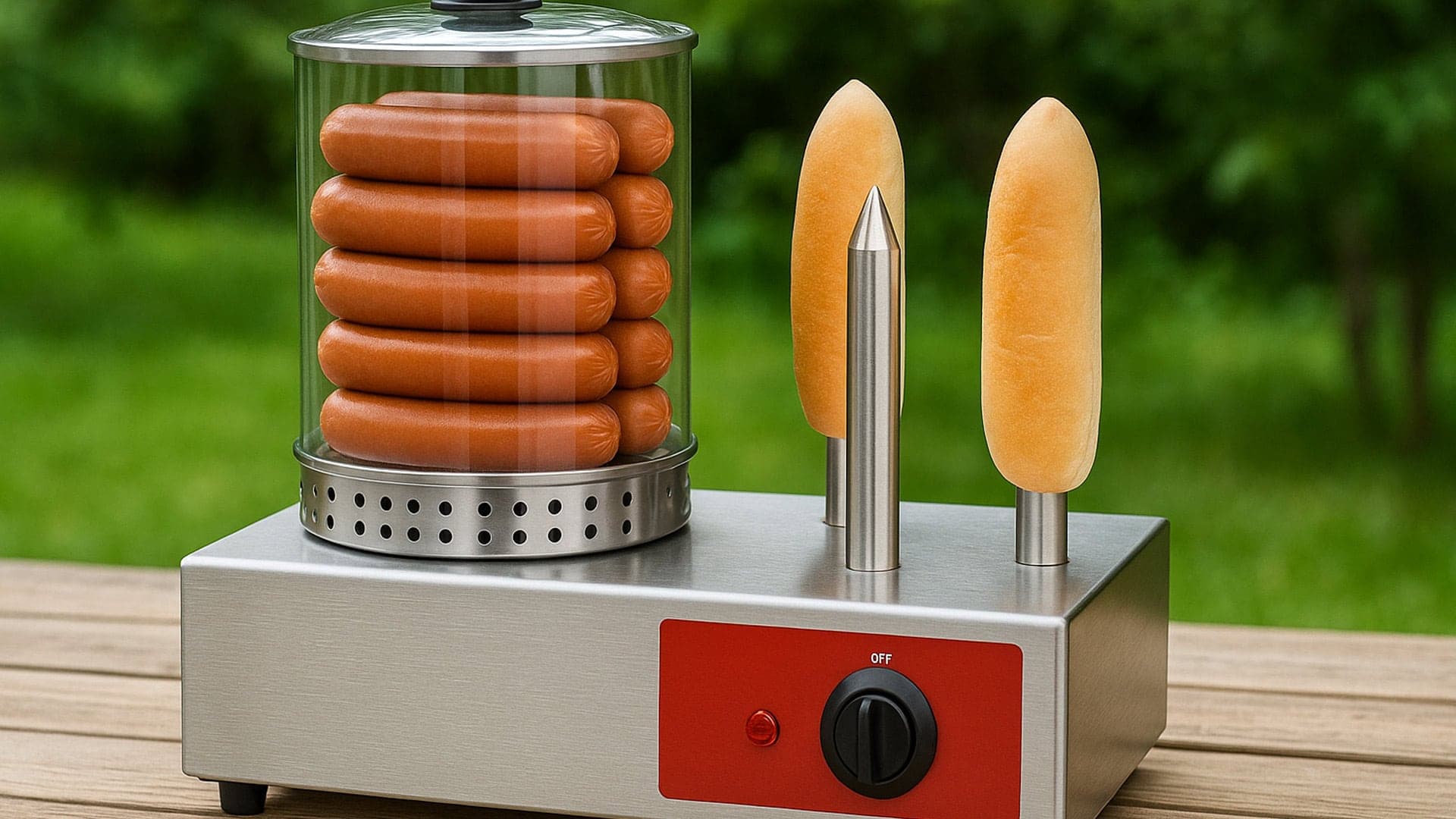 Nejlepší hotdogovače stroje na párky v rohlíku