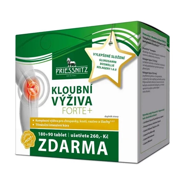 Priessnitz Kloubní výživa Forte + kolageny: Product review