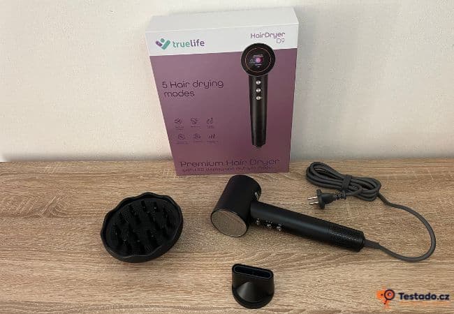recenze fén truelife hairdryer D9