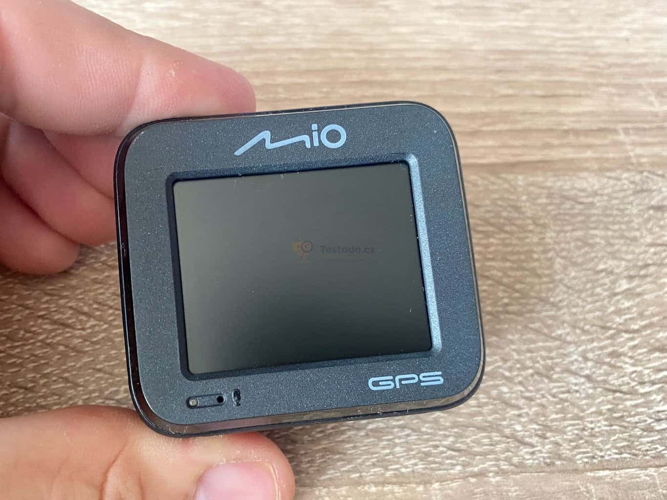 recenze Mio C588T - kvalita displeje