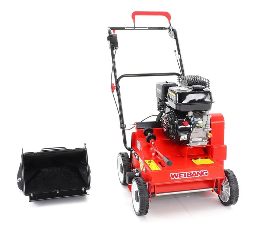 Recenze benzínového vertikutátoru Weibang WB 384 RC - ovládání a údržba