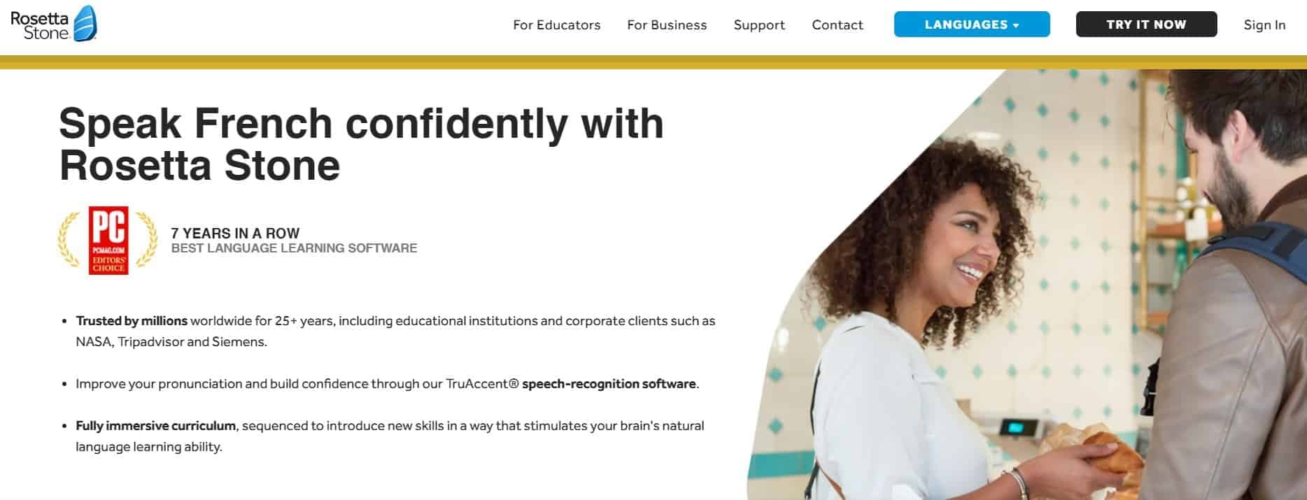 online kurz francouzštiny rosetta stone