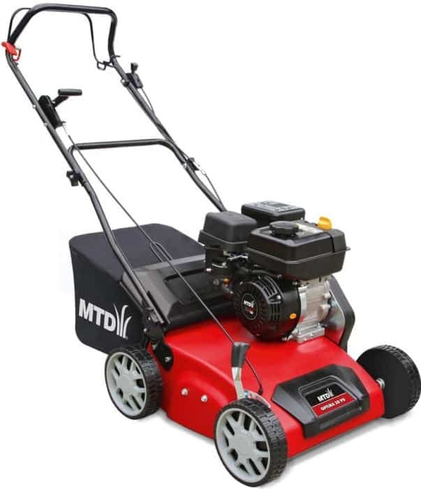 výkonný vertikutátor MTD optima 38 VO recenze